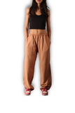 Camel Linen Pants