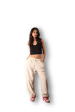 Beige Linen Pants