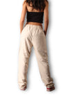 Beige Linen Pants