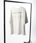 White Investigator White loose fit T-shirt